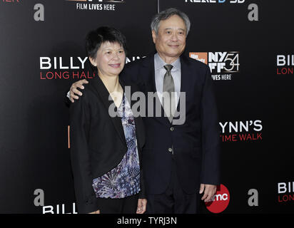 And Lee arrives on the red carpet at a Special World Premiere Presentation of Billy Lynn's Long Halftime Walk part of New York Film Festival at AMC Loews Lincoln Square 13 Theater on October 14, 2016 in New York City.        Photo by John Angelillo/UPI Stock Photo