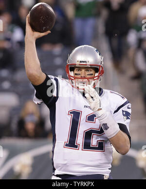 New England Patriots quarterback Tom Brady (12) gives a hug to running back  BenJarvus Green-Ellis after his13-yard touchdown carry in the third quarter  against the Minnesota Vikings at Gillette Stadium in Foxboro