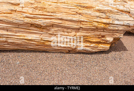 rocky mountain rock on small stones for wallpaper or backgrounds Stock Photo