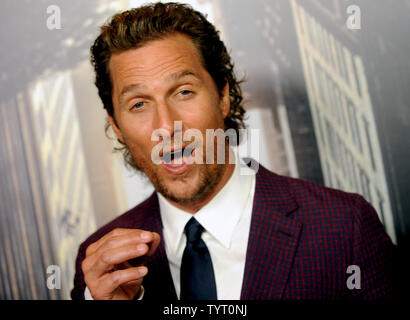 Matthew McConaughey arrive on the red carpet at 'The Dark Tower' New York Premiere on July 31, 2017 in New York City.  Photo by Dennis Van Tine/UPI Stock Photo