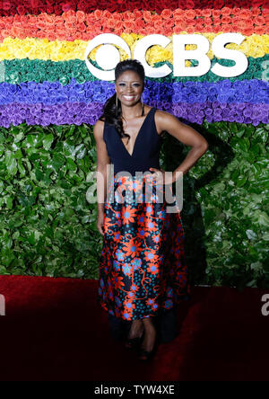 Montego Glover arrives on the red carpet at The 73rd Annual Tony Awards at Radio City Music Hall on June 9, 2019 in New York City.   Photo by John Angelillo/UPI Stock Photo