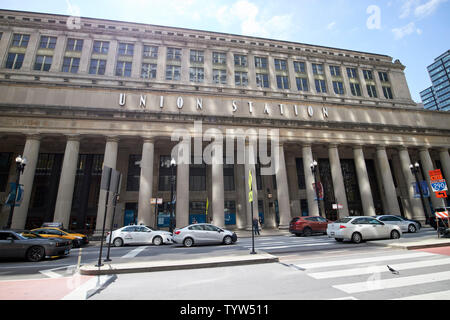 Union Station Chicago IL USA Stock Photo