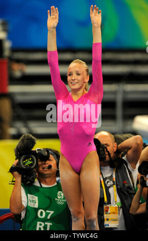GK Nastia Liukin Adult AP Sports Bra Top Gymnastics Athletic Black Grey