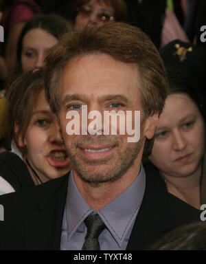 Producer Jerry Bruckheimer arrives on the red carpet for the premiere of the film, 'Pirates of the Caribbean: Dead Man's Chest,' along the Champs-Elysees in Paris, France on July 6, 2006.           (UPI Photo/Lazlo Fitz) Stock Photo