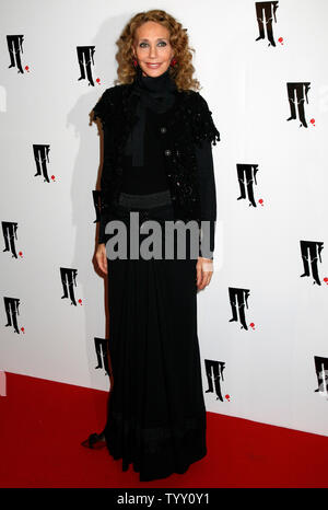 Actress Marisa Berenson arrives at the French re-release of the Stanley Kubrick film  'Barry Lyndon' in Paris on December 13, 2007.   (UPI Photo/David Silpa) Stock Photo