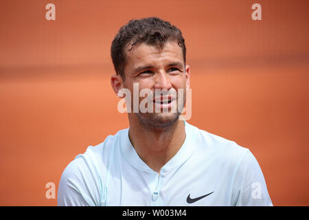 Grigor Dimitrov of Bulgaria during the French Open (Roland-Garros) 2022 ...