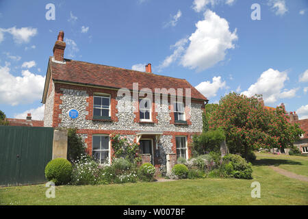 'Sherlock Holmes' fictional retirement home, East Dean, near Eastbourne on the South Downs East Sussex,UK Stock Photo