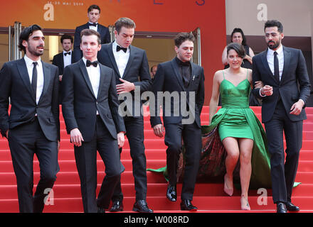 Xavier Dolan and Gabriel d'Almeida Freitas attending the Matthias