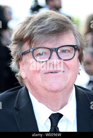 Michael Moore arrives on the red carpet at the closing ceremony before the screening of the film 'The Specials' at the 72nd annual Cannes International Film Festival in Cannes, France on May 25, 2019.  Photo by David Silpa/UPI Stock Photo