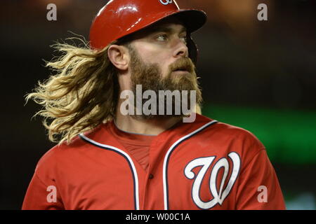 Nats Enquirer: Beardless Jayson Werth at Wizards-Lakers game