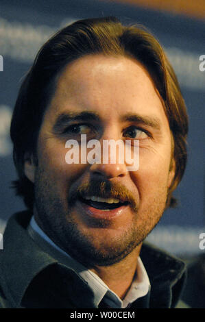 Actor Luke Wilson attends the premiere of his film 'Henry Poole is Here' at the Eccles Theater during the Sundance Film Festival in Park City, Utah on January 21, 2008. (UPI Photo/Alexis C. Glenn) Stock Photo