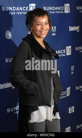 Actress Zoe Kravitz attends the premiere of her film 'Assassination of a High School President' at the Eccles Theater during the Sundance Film Festival in Park City, Utah on January 23, 2008. (UPI Photo/Alexis C. Glenn) Stock Photo