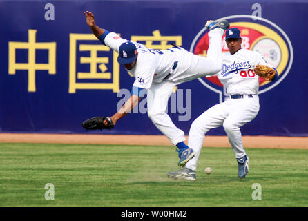 Los Angeles Dodgers outfielder Matt Kemp (27) during game against the New  York Mets at Citi Field in Queens, New York; April 25, 2013. Dodgers  defeated Mets 3-2. (AP Photo/Tomasso DeRosa Stock Photo - Alamy