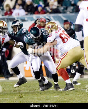 San Francisco, California, USA. 4th Oct, 2009. San Francisco 49ers center  Eric Heitmann #66 on Sunday, October 4, 2009 at Candlestick Park, San  Francisco, California. The 49ers defeated the Rams 35-0. Credit: