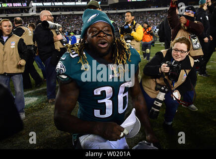 February 04, 2018 Philadelphia Eagles running back Jay Ajayi (36