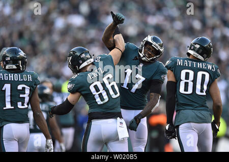 Philadelphia Eagles wide receiver Zach Pascal (3) during an NFL football  game against the Minnesota Vikings on Monday, September 19, 2022, in  Philadelphia. (AP Photo/Matt Patterson Stock Photo - Alamy