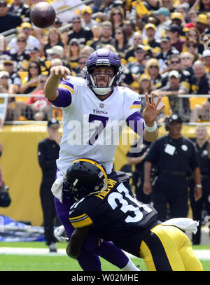 Pittsburgh Steelers cornerback Ross Cockrell (31), defends after ...