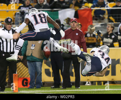 New England Patriots' Matthew Slater after an NFL football game against the  Detroit Lions at Gillette Stadium, Sunday, Oct. 9, 2022 in Foxborough,  Mass. (Winslow Townson/AP Images for Panini Stock Photo - Alamy