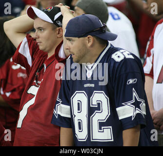 Dallas Cowboys and Arizona Cardinals fans tailgate prior to an NFL ...