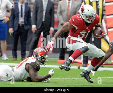 Arizona Cardinals David Johnson (31) smiles during an NFL football  organized team activity, Tuesday, May 30, 2017, at the Cardinals' training  facility in Tempe, Ariz. (AP Photo/Matt York Stock Photo - Alamy