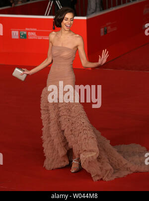 Marianna Di Martino arrives on the red carpet before the screening of