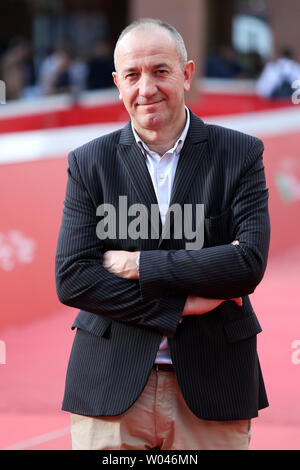 Philippe Claudel arrives on the red carpet before the screening of the film 'Une Enfance (A Childhood)' at the 10th annual Rome International Film Festival in Rome on October 19, 2015.   Photo by David Silpa/UPI Stock Photo