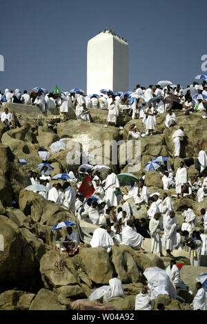 Saudi Arabia Jabal Al Rahma On Plain Of Arafat Pilgrimage Of 1938 The ...