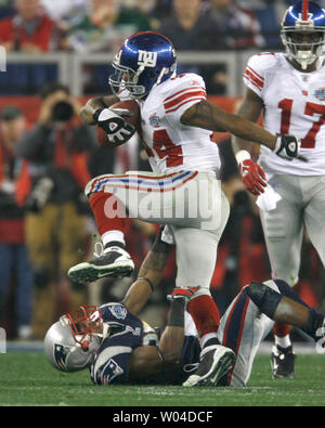 Ahmad Bradshaw, Brandon Jacobs at a public appearance for New York City  Ticker-Tape Parade Honors Super Bowl XLVI Champions the New York Giants,  Canyon of Heroes, New York, NY February 7, 2012.