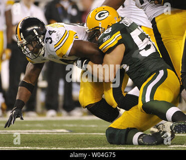 Pittsburgh Steelers running back Frank Summers (44) at the NFL