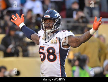 Von miller denver broncos hi-res stock photography and images - Alamy