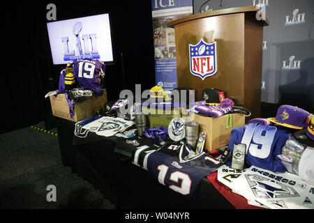 King of Prussia, PA, Fans of the Philadelphia Eagles - the NFC Championship  winner - shop for team merchandise ahead of the Super Bowl at a local  sporting goods store Credit: Don