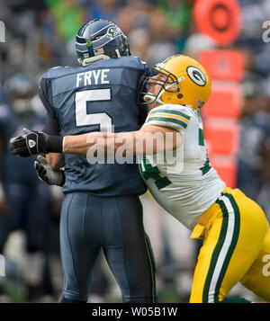 Green Bay Packers defensive end Aaron Kampman during the second half of ...