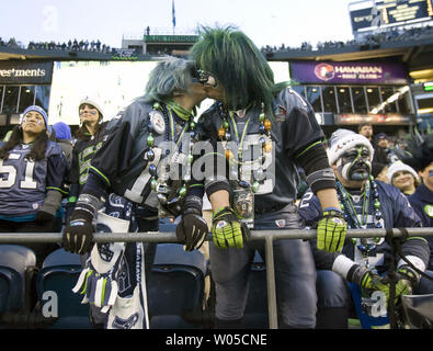 Seahawks Superfans: Mr. and Mrs. Seahawk