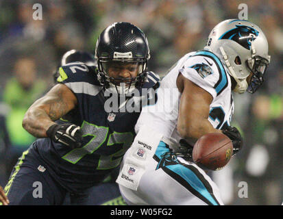 Arizona Cardinals defensive end Jonathan Ledbetter (93) during an NFL  football game against the Seattle Seahawks, Sunday, Oct. 16, 2022, in  Seattle, WA. The Seahawks defeated the Cardinals 19-9. (AP Photo/Ben  VanHouten