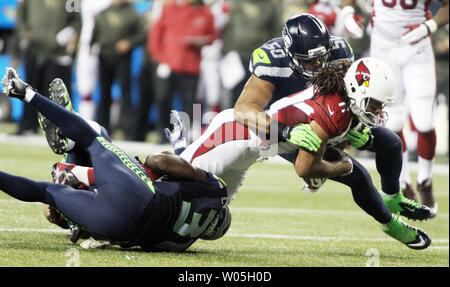 Seattle Seahawks' Kam Chancellor in action during a NFL football practice  Monday, Aug. 2, 2010, in Renton, Wash. (AP Photo/Elaine Thompson Stock  Photo - Alamy