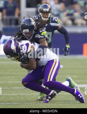 Minnesota Vikings' Stefon Diggs during the International Series NFL match  at Twickenham, London. PRESS ASSOCIATION Photo. Picture date: Sunday  October 29, 2017. See PA story GRIDIRON London. Photo credit should read:  Simon