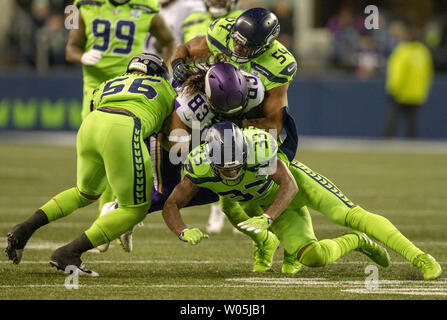 Seattle Seahawks free safety Tedric Thompson (33) during an NFL football  game against the Arizona Cardinals, Sunday, Sept. 29, 2019, in Glendale,  Ariz. (AP Photo/Rick Scuteri Stock Photo - Alamy