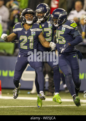 Seattle Seahawks defensive back D.J. Reed is pictured during an NFL  football game against the Detroit Lions, Sunday, Jan. 2, 2022, in Seattle.  The Seahawks won 51-29. (AP Photo/Stephen Brashear Stock Photo - Alamy