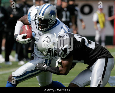 Detroit Lions defensive tackle Corey Williams (99) during an NFL football  game against the Dallas Cowboys Sunday, Nov. 21, 2010, in Arlington, Texas.  The Cowboys won 35-19. (AP Photo/Sharon Ellman Stock Photo - Alamy