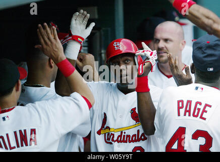 Edgar Renteria/ Scott Rolen (Jersey)/ Albert Pujols St Louis Cardinals |  mancavecards