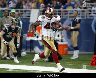 St. Louis Rams tackle Adam Carriker during an NFL football game Sunday,  Nov. 25, 2007, in St. Louis. The Seahawks won 24-19. (AP Photo/Kyle Ericson  Stock Photo - Alamy