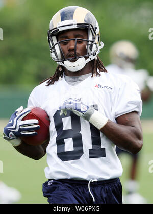 St. Louis Rams' during the team's mini-camp, Thursday, June 14, 2012 in ...