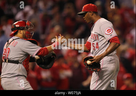 Cincinnati Reds pitcher Aroldis Chapman (54) during game against the New  York Mets at Citi Field in Queens, New York; May 22, 2013. Reds defeated  Mets 7-4. (AP Photo/Tomasso DeRosa Stock Photo - Alamy