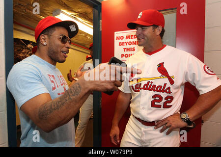 Photo: Rapper Nelly Attends St. Louis Cardinals Baseball Game -  SLP2023052002 