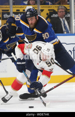 St. Louis Blues' Ryan O'Reilly in action during the first period of an ...