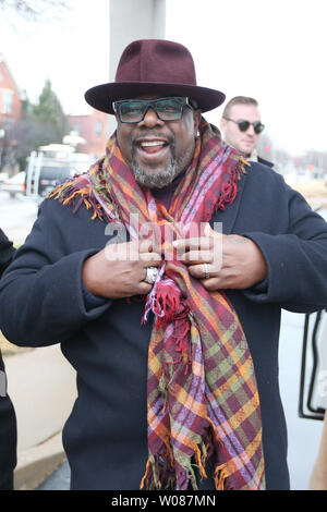 Cedric Antonio Kyles, better known by his stage name, Cedric the Entertainer, arrives for ceremonies renaming a St. Louis street 'Cedric The Entertainer Way' in his honor in St. Louis on December 15, 2018. Kyles went to high school in the area and spent many of his formative years performing in St. Louis.   Photo by Bill Greenblatt/UPI Stock Photo