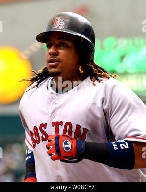 Tampa Bay Rays Manny Ramirez plays in a game against the Baltimore Orioles  Tropicana Park in St.Petersburg,Florida.April 3,2011( AP Photo/Tom DiPace  Stock Photo - Alamy