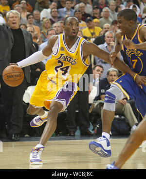 Lakers Kobe Bryant 24番 Kobe Bryant Adidas Authentic Away Los Angeles Lakers Jersey