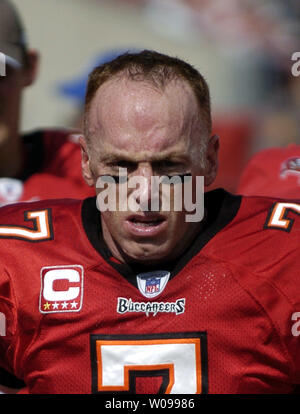 04 November 2007: Jeff Garcia of the Buccaneers during the game between the  Arizona Cardinals and the Tampa Bay Buccaneers at Raymond James Stadium in  Tampa, Florida. The Buccaneers won the game