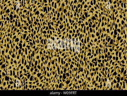 Leopard pattern design, vector illustration background. For print, textile, web, home decor, fashion, surface, graphic design Stock Vector